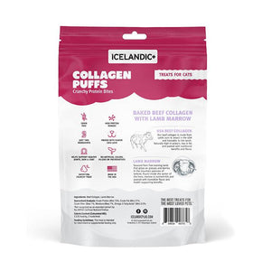 Icelandic+ Beef Collagen Puffs with Lamb Marrow Cat Treats