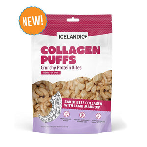 Icelandic+ Beef Collagen Puffs with Lamb Marrow Cat Treats