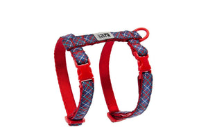 RC Pets Kitty Harness 2.0 for Cats, Navy Tartan