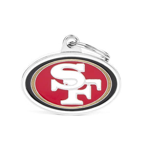 MyFamily NFL San Francisco 49ers Pet ID Tag, Medium