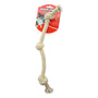 Mammoth Extra 3 Knot Tug Peanut Butter Dog Toy
