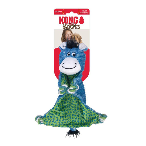 KONG Knots Flatz Jouet pour chien Zèbre
