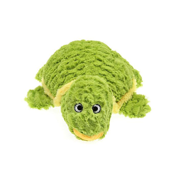 Patchwork Pet Pastel Tortoise Dog Toy, Green