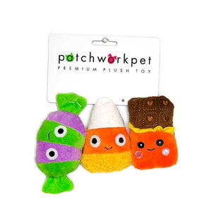 Patchwork Pet Candy Trio Dog Toy
