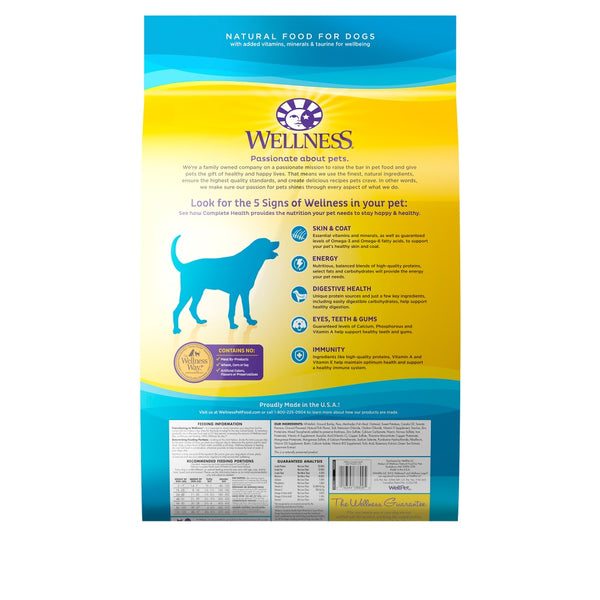 Wellness Complete Health Whitefish & Sweet Potato Adult Dry Dog Food