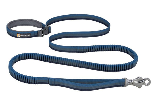Ruffwear Roamer Bungee Dog Leash, Orion Blue