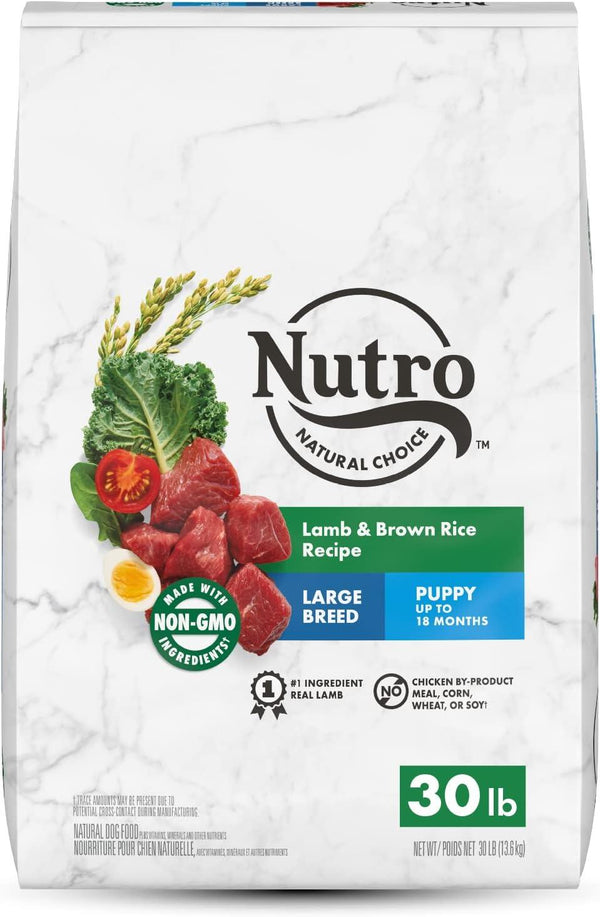 Nutro Natural Choice Lamb & Brown Rice Large Breed Puppy Dry Dog Food