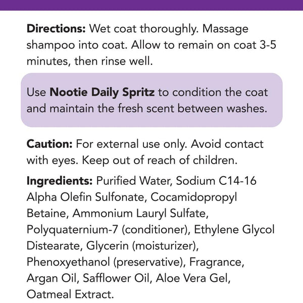 Nootie Soft Lilly Passion Restoring Dog & Cat Shampoo