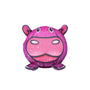 Red Dingo Durables Hippo Ball Dog Toy, Purple