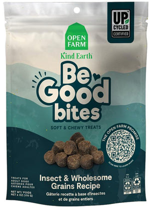 Open Farm Be Good Bites Friandises pour chiens Recette insectes et grains entiers