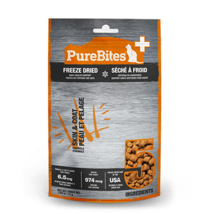 PureBites Friandises lyophilisées soin de la peau et du pelage pour chats