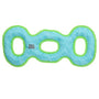 DuraForce 3WayTug Dog Toy, Tiger Blue/Green