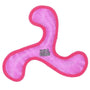 DuraForce Boomerang Dog Toy, Tiger Pink/Pink