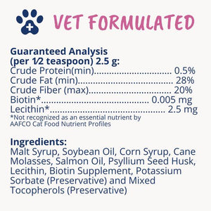 Under the Weather Hairball Support Gel Cat Supplement