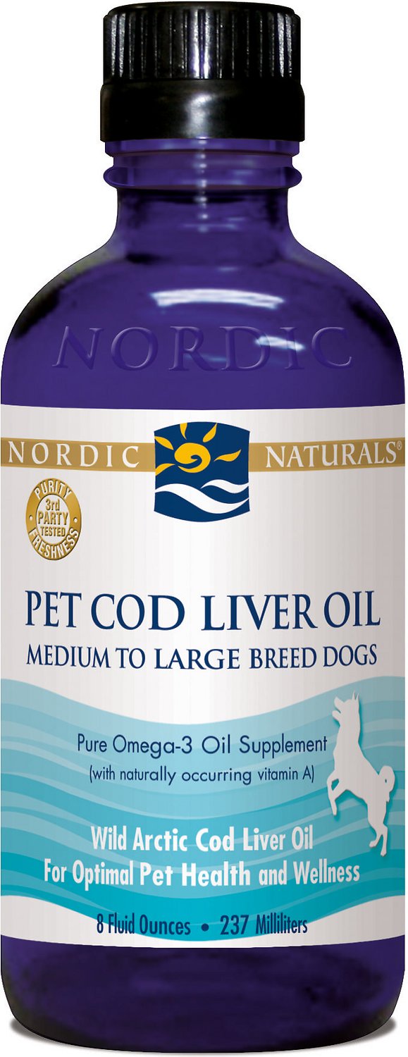 Nordic Naturals Pet Cod Liver Oil Dog Supplement