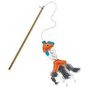 KONG Naturals Jouet pour chat Poisson teaser