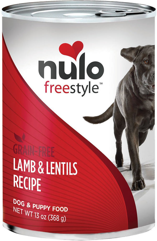 Nulo Dog Freestyle Pâté Recette Agneau & Lentilles Sans céréales Nourriture humide en conserve pour chiens