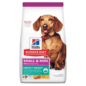 Hill's Science Diet Croquettes Adult Perfect Weight Small & Mini au poulet pour chiens adultes de petite taille