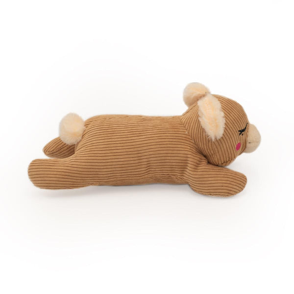 ZippyPaws Snooziez avec jouet pour chien ours Shhhqueaker