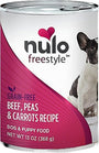 Nulo Dog Freestyle Pâté Boeuf, Pois et Carotte Sans céréales Nourriture en conserve pour chiens