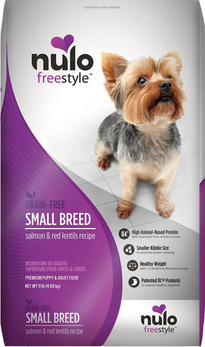 Nulo Dog FreeStyle Small Breed Salmon & Red Lentils Recipe Grain-Free Dry Dog Food