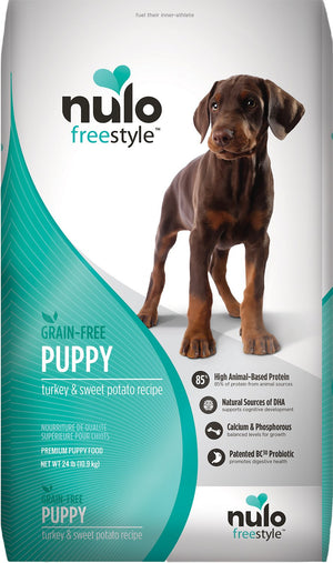 Nulo Dog FreeStyle Grain-Free Turkey & Sweet Potato Recipe Puppy Dry Dog Food
