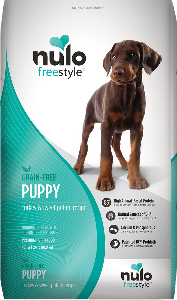 Nulo Dog FreeStyle Grain-Free Turkey & Sweet Potato Recipe Puppy Dry Dog Food
