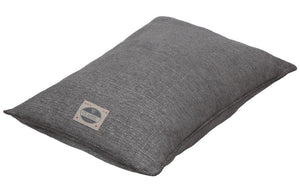 Happy Tails Classic Chenille Dog Bed, Steel Gray