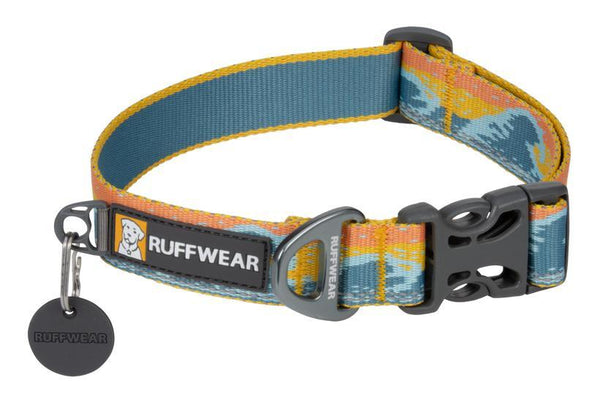 Ruffwear Crag Reflective Dog Collar, Rising Wave