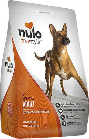 Nulo Dog Freestyle Turkey & Sweet Potato Recipe Grain-Free Adult Dry Dog Food