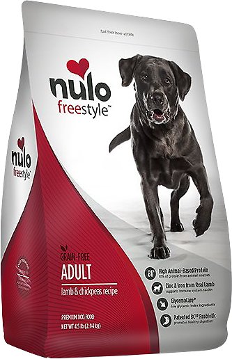 Nulo Dog Freestyle Lamb & Chickpeas Recipe Grain-Free Adult Dry Dog Food