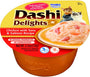 INABA Dashi Delights Chicken with Tuna & Salmon Cat Food Topper & Treats