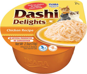 INABA Dashi Delights Chicken Cat Food Topper & Treats