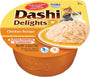 INABA Dashi Delights Garniture et friandises pour chat Poulet