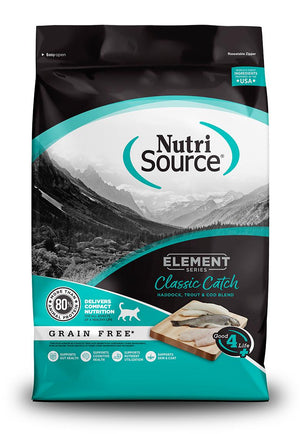 NutriSource Element Classic Catch Grain-Free Dry Cat Food