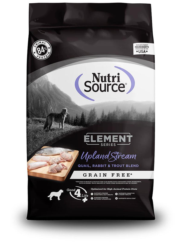 NutriSource Element Upland Stream Nourriture sèche sans céréales pour chiens