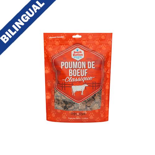 This & That® Snack Station Poumon de Boeuf Classique, pour chien 150g
