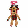 KONG Holiday Floppy Knots Reindeer Dog Toy, Multi