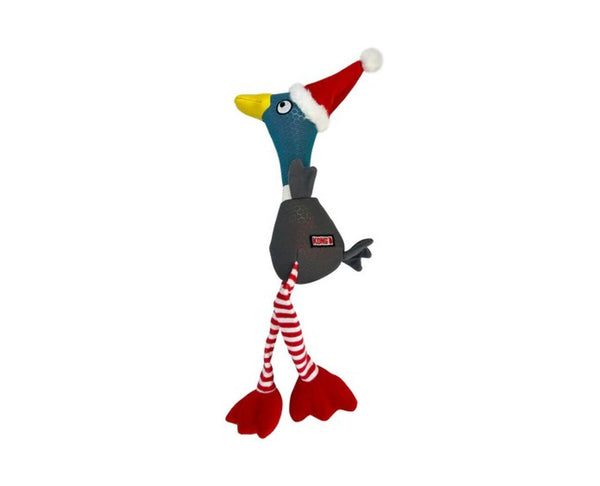 KONG Holiday Shakers Shimmy Mallard Dog Toy
