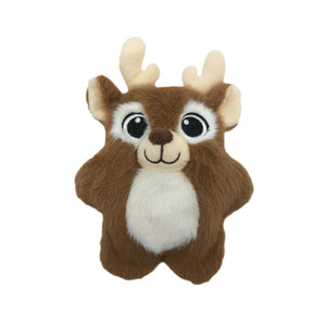 KONG Dog Holiday Snuzzles Reindeer Dog Toy