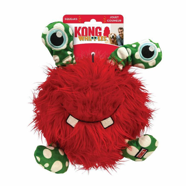 KONG Holiday Whipples Dog Toy, Assorted