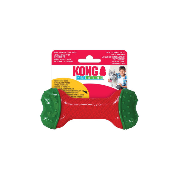 KONG Jouet pour chien Holiday CoreStrength Os