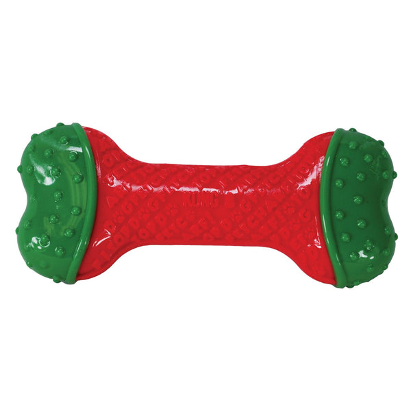 KONG Jouet pour chien Holiday CoreStrength Os