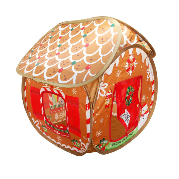 KONG Holiday Play Spaces Gingerbread Bungalow Catnip Cat Toy