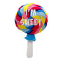 Huxley & Kent Power Plush I'm Sweet Lollipop Dog Toy