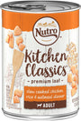 Nutro Adult Kitchen Classics Slow Cooked Chicken, Rice & Oatmeal Dinner Canned Dog Food