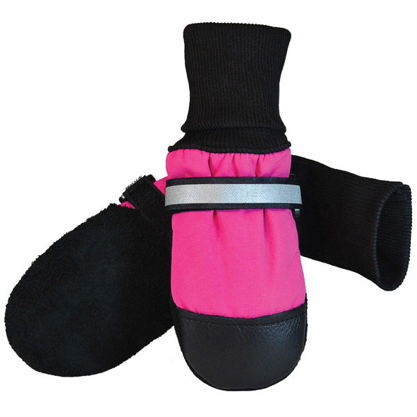 Muttluks Doublés en Molleton Rose