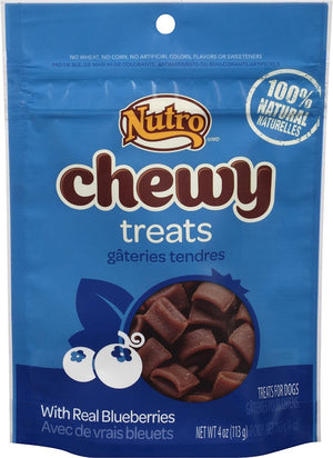 Friandises Nutro Chewy aux Myrtilles pour chiens, 4 oz