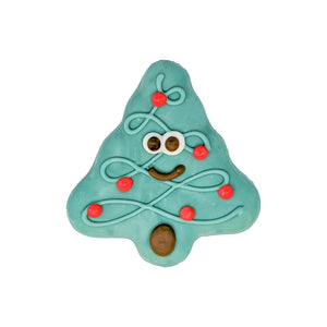 Bosco & Roxy's Arbre de Noël joyeux Friandises pour chien, 4 pouces