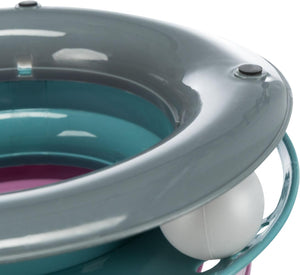 Trixie Jouet interactif Catch The Balls piste circulaire pour chats, Multicolore, 9.8 x 5.1 pouces